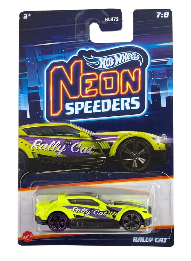 Neon Speeders 1:64 Diecast (Rally Cat 7/8)