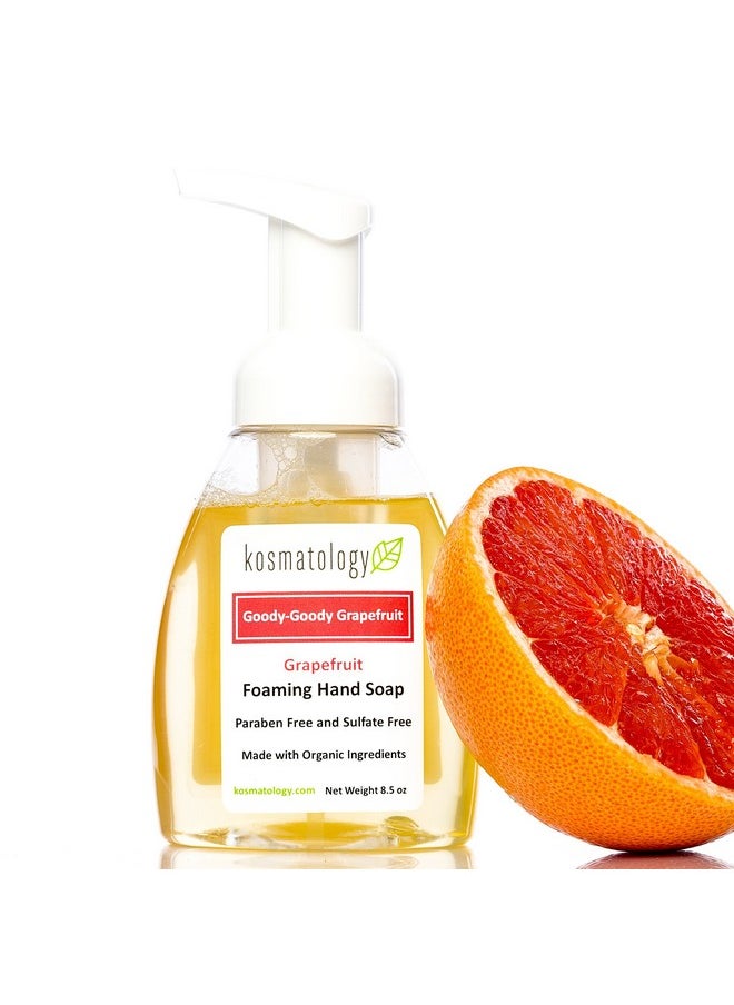 Goodygoody Grapefruit (Grapefruit) Organic Foaming Hand Soap 8.5 Fl Oz