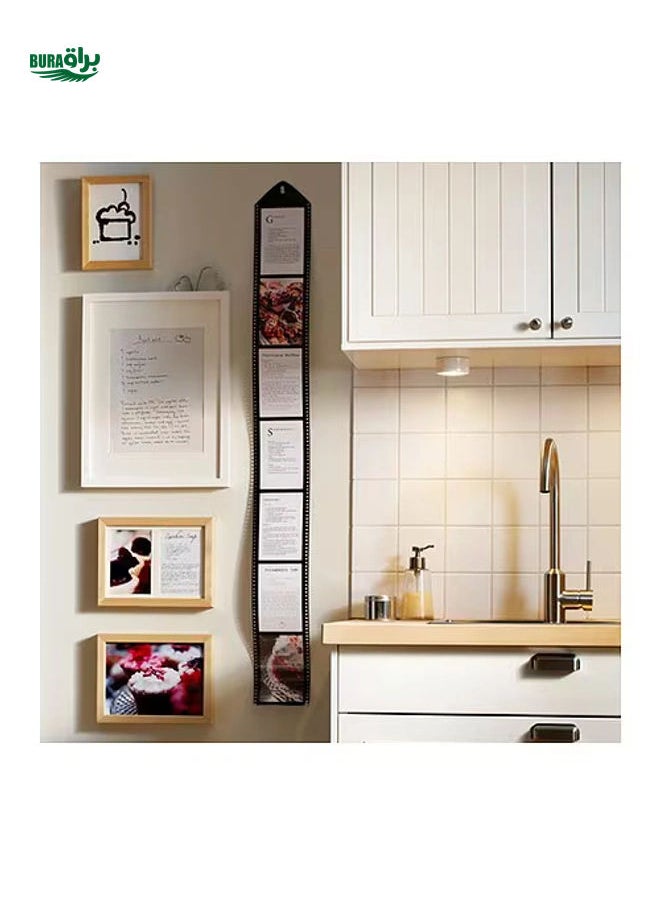 Collage frame for 7 photos, black