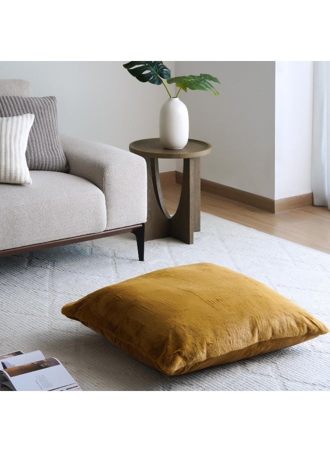 Floor Cushion 80X80Cm - Yellow