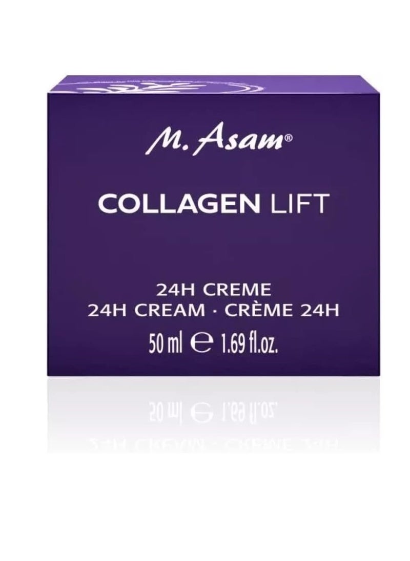 COLLAGEN LIFT 24h Cream 50ml  Face Cream For Women With Collagen Boost Day and Night Moisturizer Anti Aging Face Cream For Firmer Skin