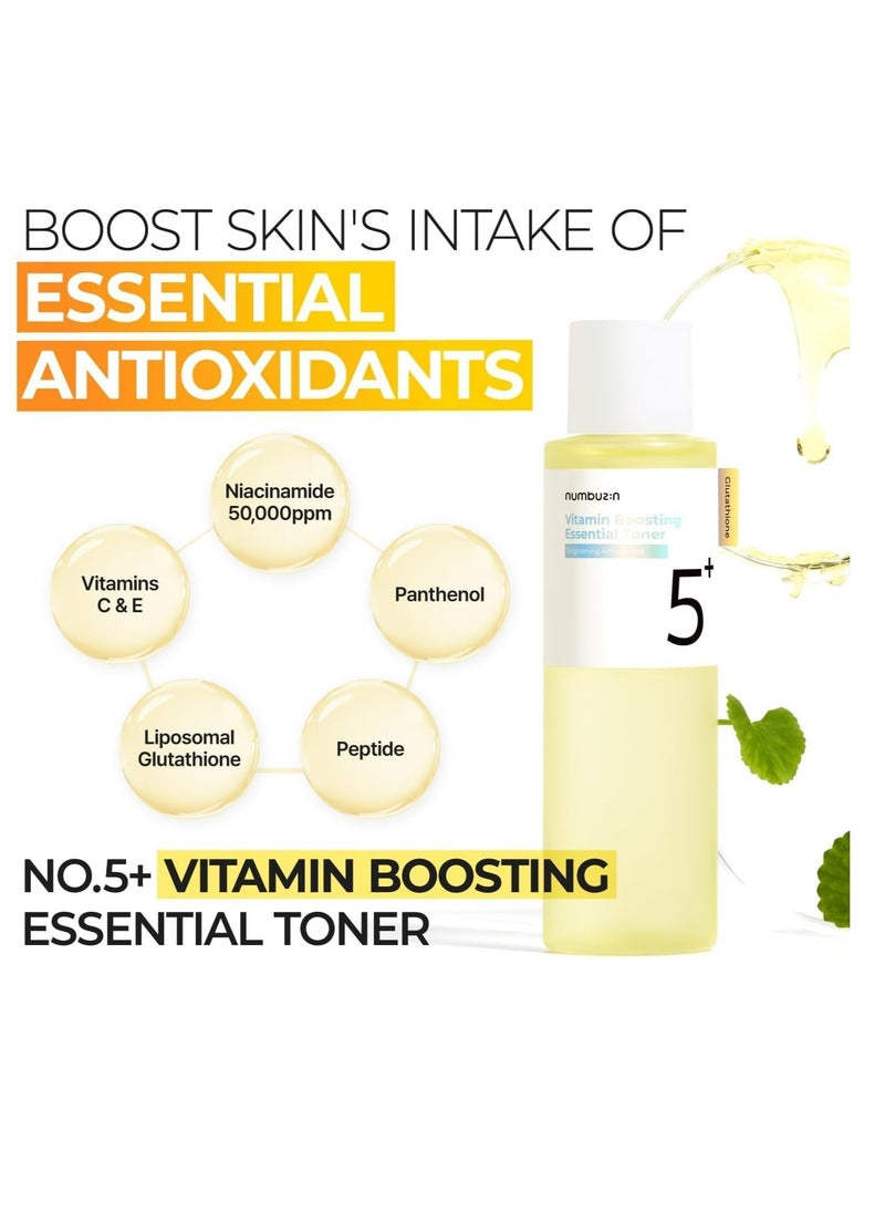 No.5+ Vitamin Boosting Essential Toner 200 ML