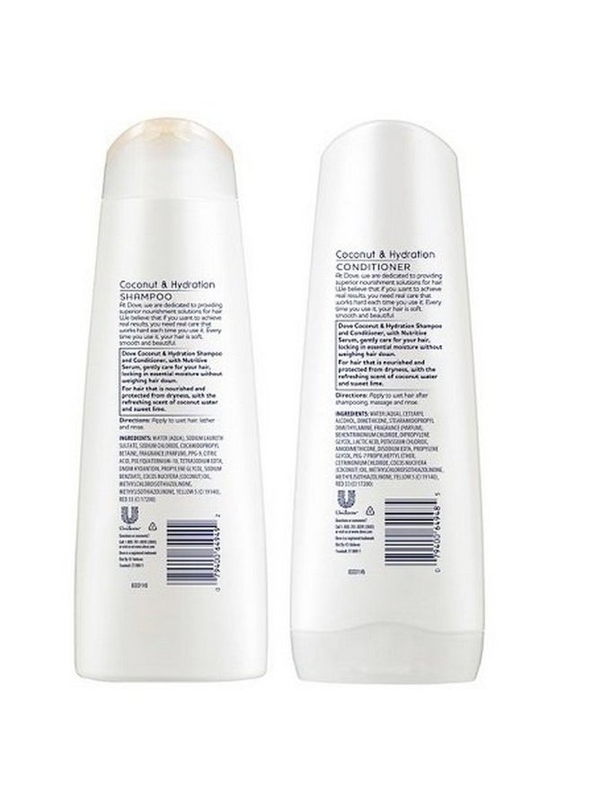 Nutritive Solutions Coconut & Hydration Shampoo & Conditioner, 12 Fl. Oz. Each