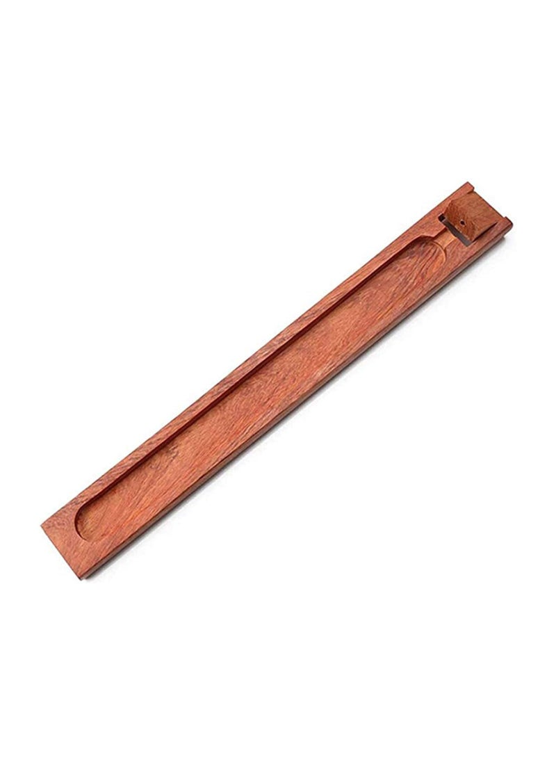 Beautiful Handmade Wooden Incense Stick Holder, Premium Incense Holder with Adjustable Angle, Upgraded Insence Holder Wooden, Classic Incense Burner for Incense Cone and Sticks