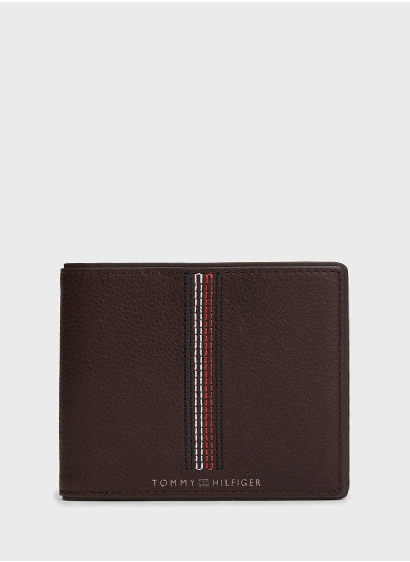 Logo Detailed Bifold Wallet