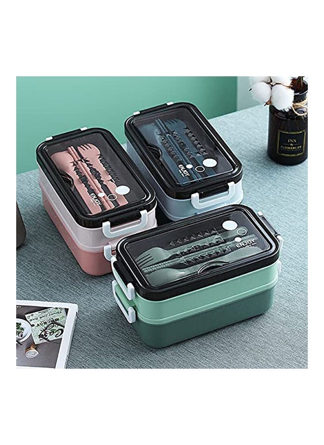 Leakproof Lunch Box Green 22cm