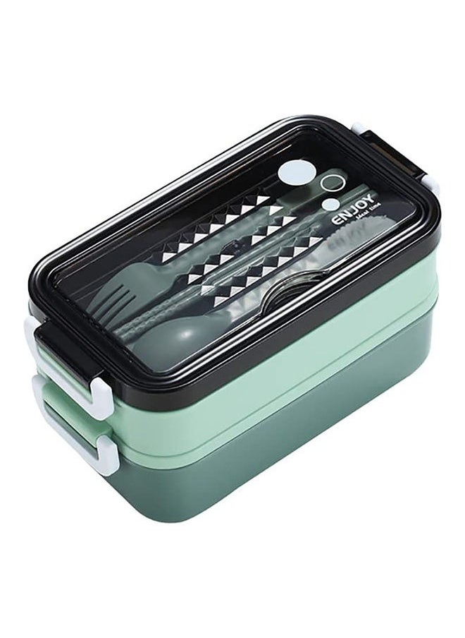 Leakproof Lunch Box Green 22cm