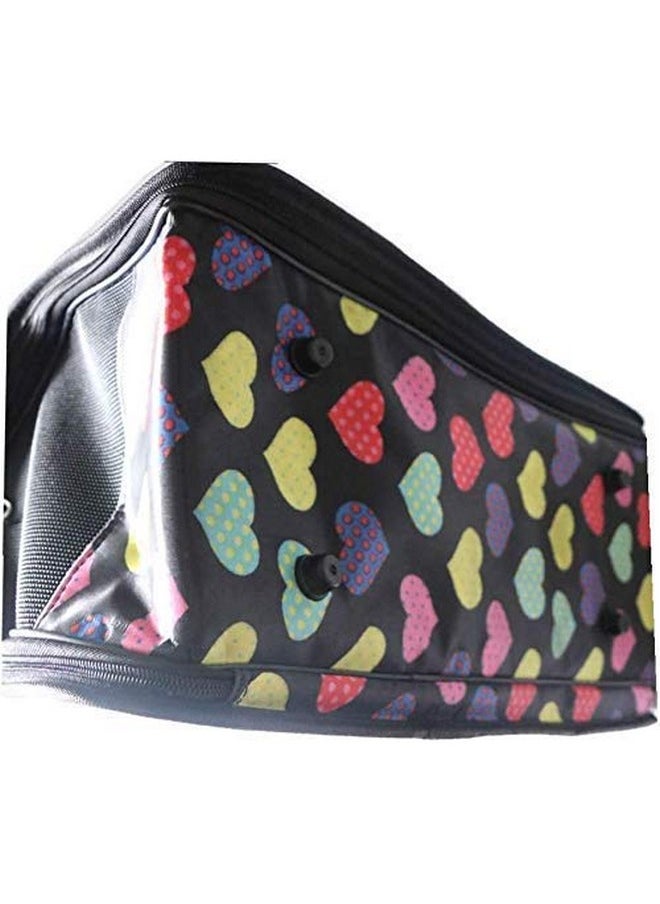 Pet Carry Bag for Puppy, Kitten and Cat (Size- Length -42, width-22, Height-26 cm) - Design and Colour May Vary.