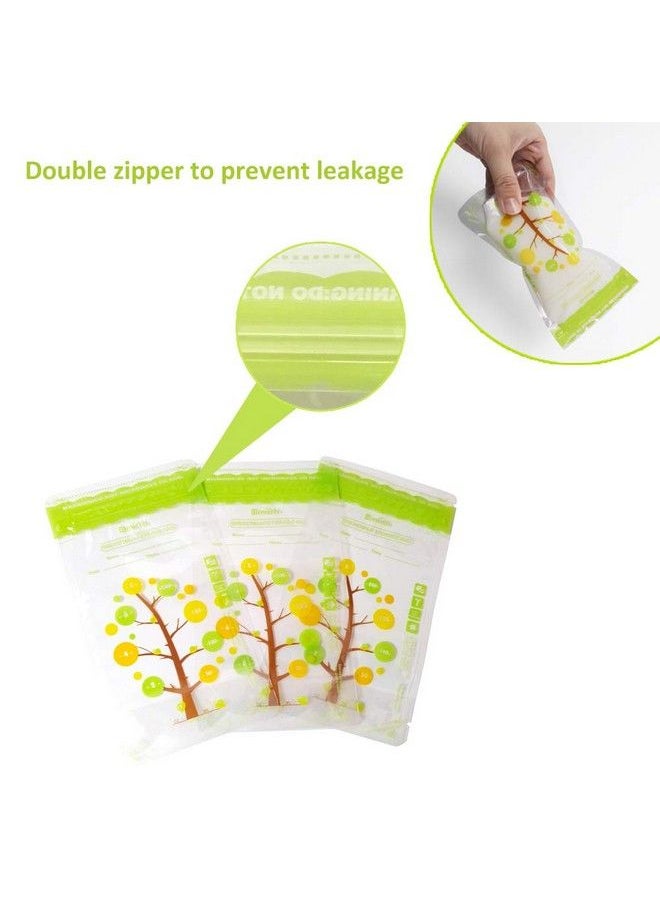 Breastmilk Storage Bags Pre Sterilized 8Oz 112Counts Easy Pour Spout Bpa Free Ready To Use Double Zipper Seal Bags For Pumping Freezing And Feeding Milk Self Standing Cpc Test Passed