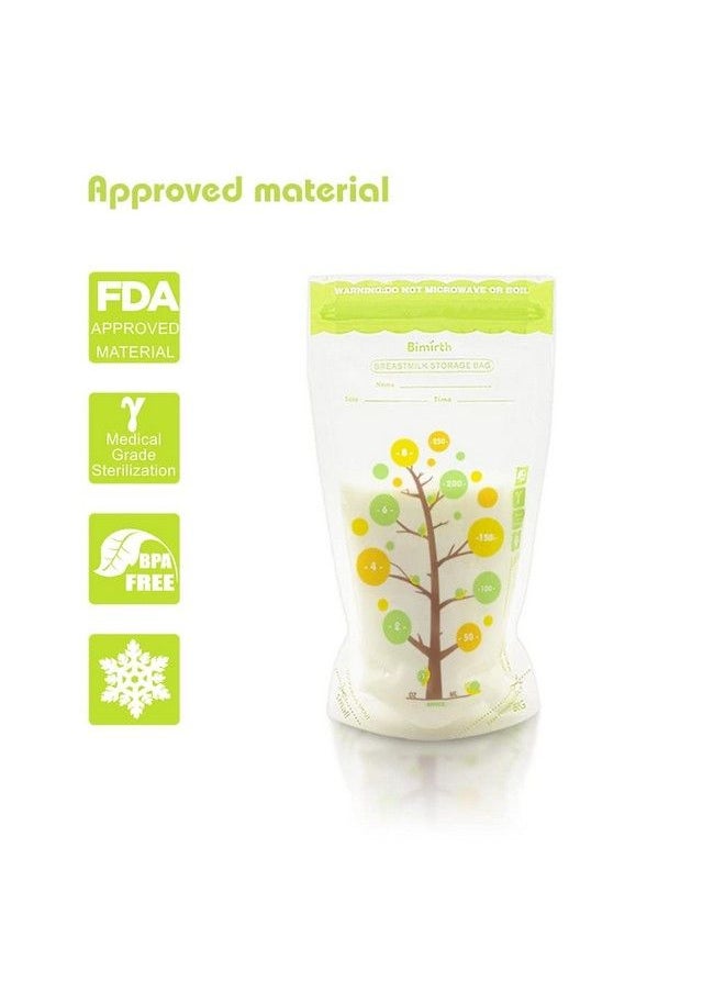 Breastmilk Storage Bags Pre Sterilized 8Oz 112Counts Easy Pour Spout Bpa Free Ready To Use Double Zipper Seal Bags For Pumping Freezing And Feeding Milk Self Standing Cpc Test Passed
