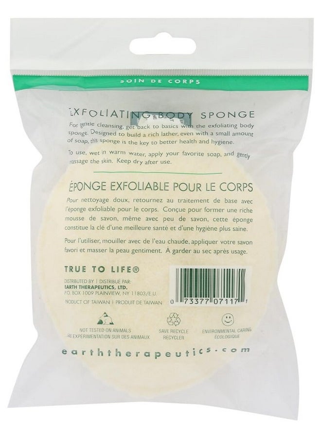 Body Sponge,Exfol,Oval 3Pk