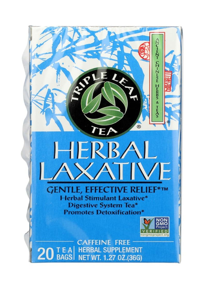 Triple Leaf Tea Herbal Laxative 20 Bags