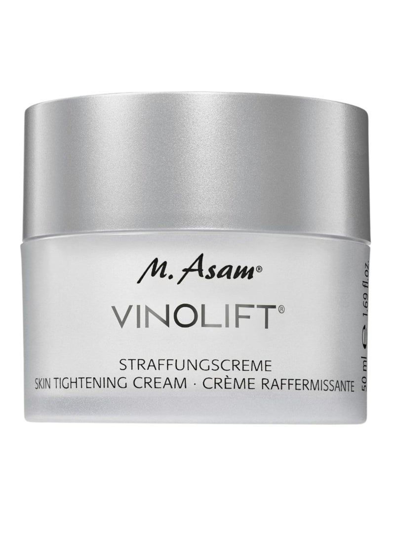 VINOLIFT Skin Tightening Cream 1 point 69 fl oz Anti aging firming face cream with lifting effect for mature and dry skin facial care with resveratrol OPC and grape seed oil