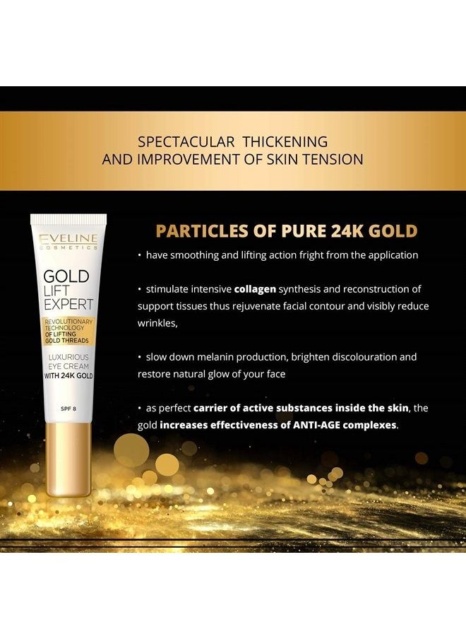 Gold Lift 24karat Gold Expert Anti-Wrinkle Eye Cream 15 ml