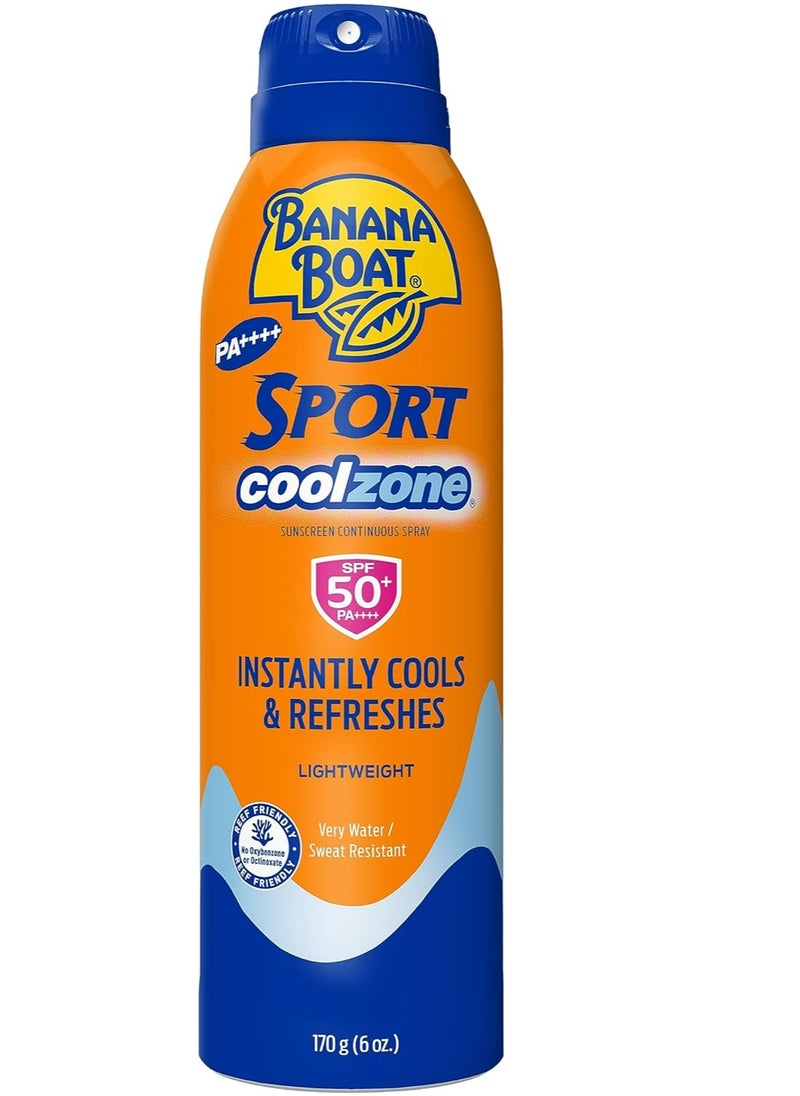 Cool Zone Sunscreen Lotion Spray SPF 50 170 g