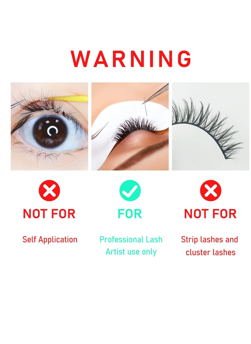 VEYES INC Lash Glue 5 ML 1-2 Sec Drying Time 8 Weeks Bonding Eyelash Extension Glue Black Adhesive for Professional use only