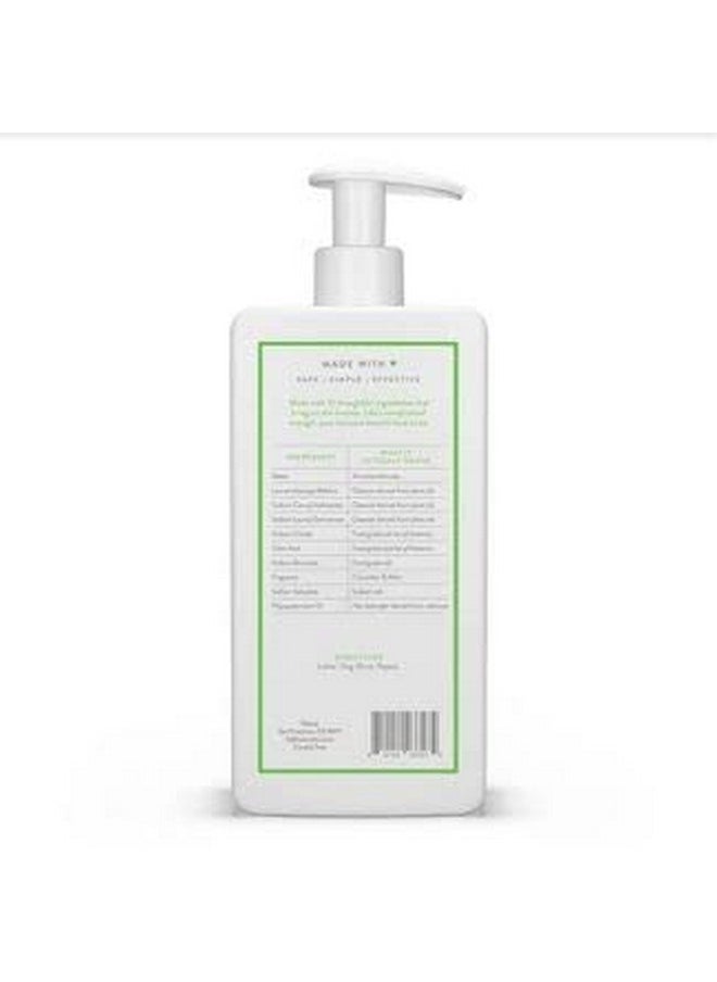 Vegan Cucumber & Mint Natural Volume Shampoo, Clean, Sulfate, Paraben And Silicone Free - 16.5 Fl Oz