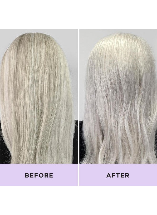 Silver Brightening Purple Shampoo Set Of 4 For All Types Of Silver, Grey, And Blonde Hair