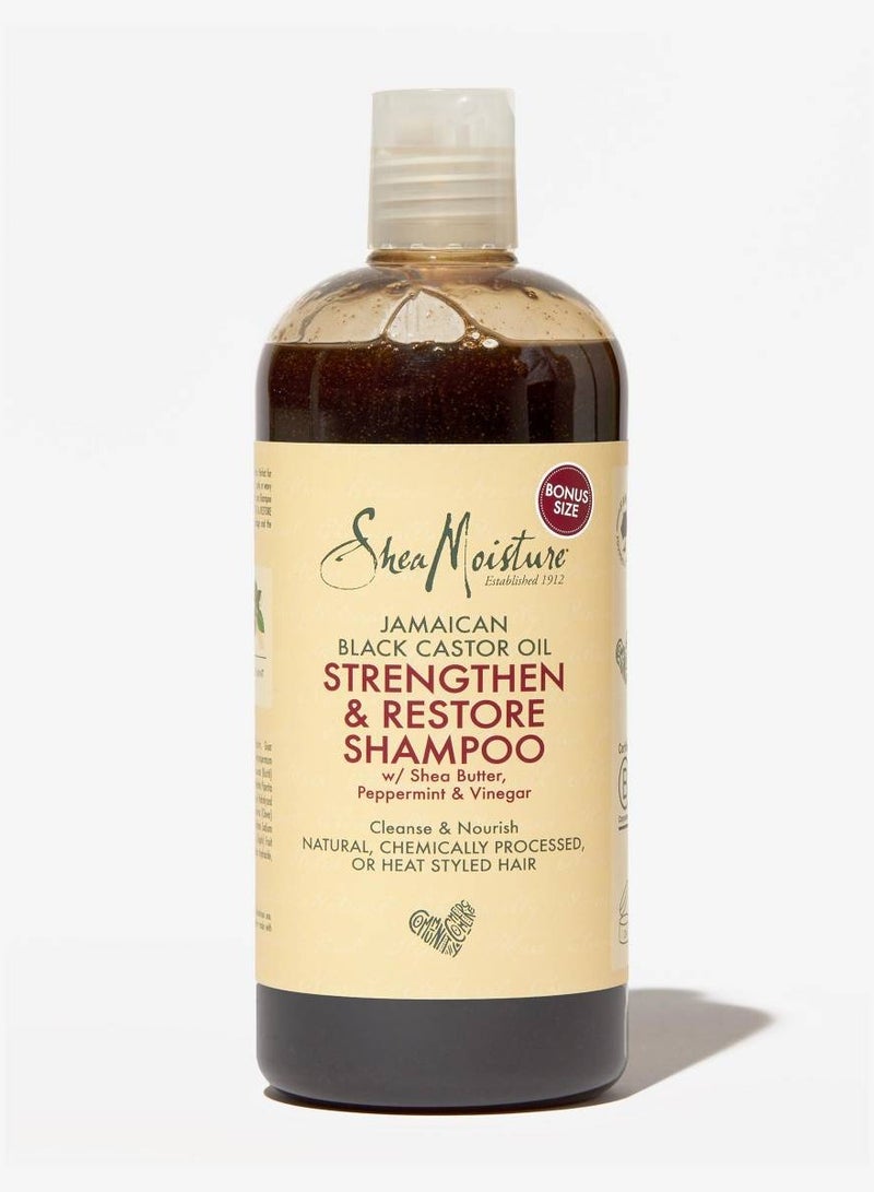 Jamaican Black Castor Oil Strengthen & Restore Shampoo 473Ml