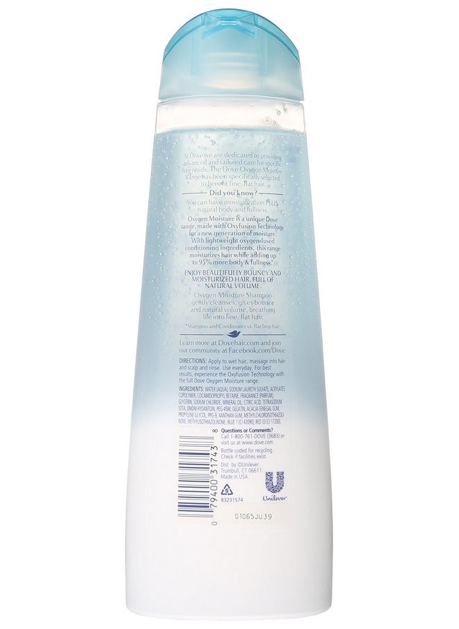 Shampoo, Oxygen Moisture 12 Oz