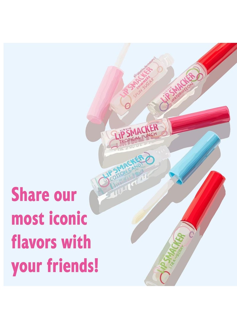 Lip Smacker Liquid Lip Gloss Friendship Pack, 5 Count