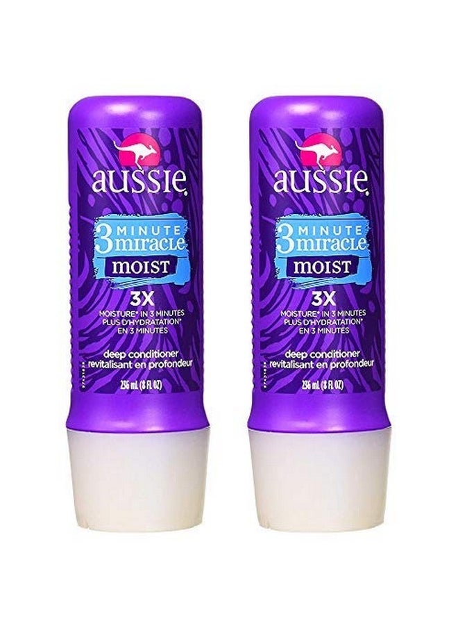 Moist 3 Minute Miracle Deeeeep Conditioner - 2 Count (8.0 Fl Oz Each)