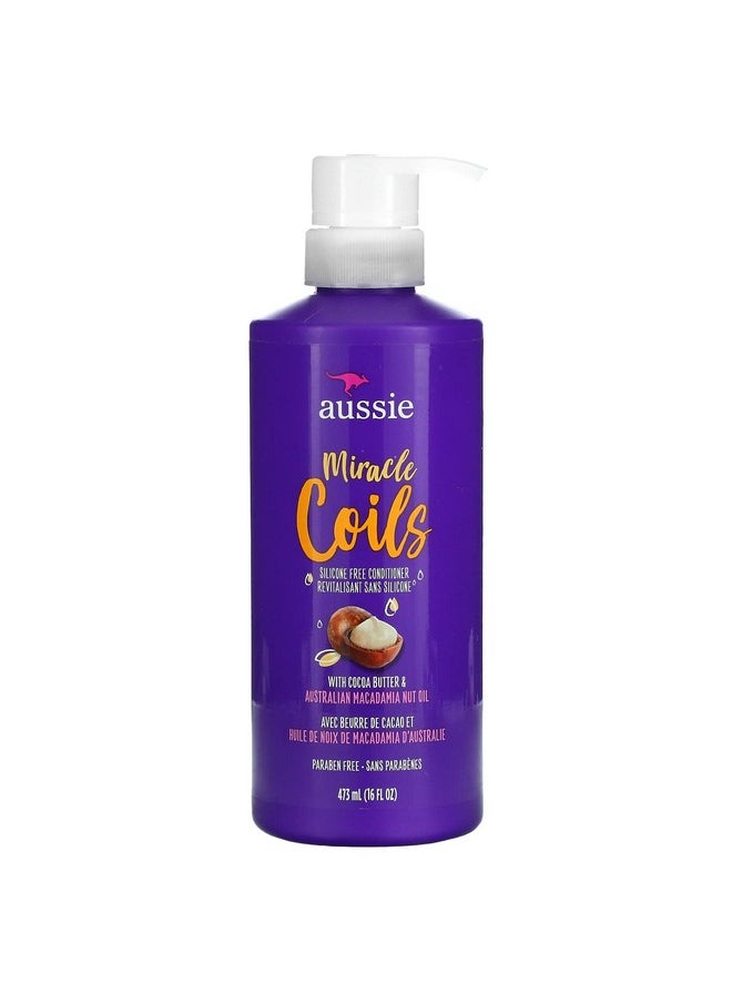 Miracle Coils Silicone Free Conditioner With Cocoa Butter & Australian Macadamia Nut Oil 16 F. Oz. (Pack Of 1)