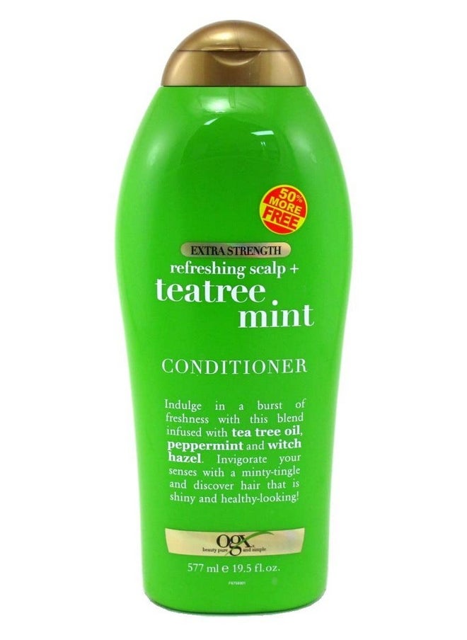 Conditioner Tea Tree Mint Extra Strength 19.5 Ounce Bonus (Pack Of 3)