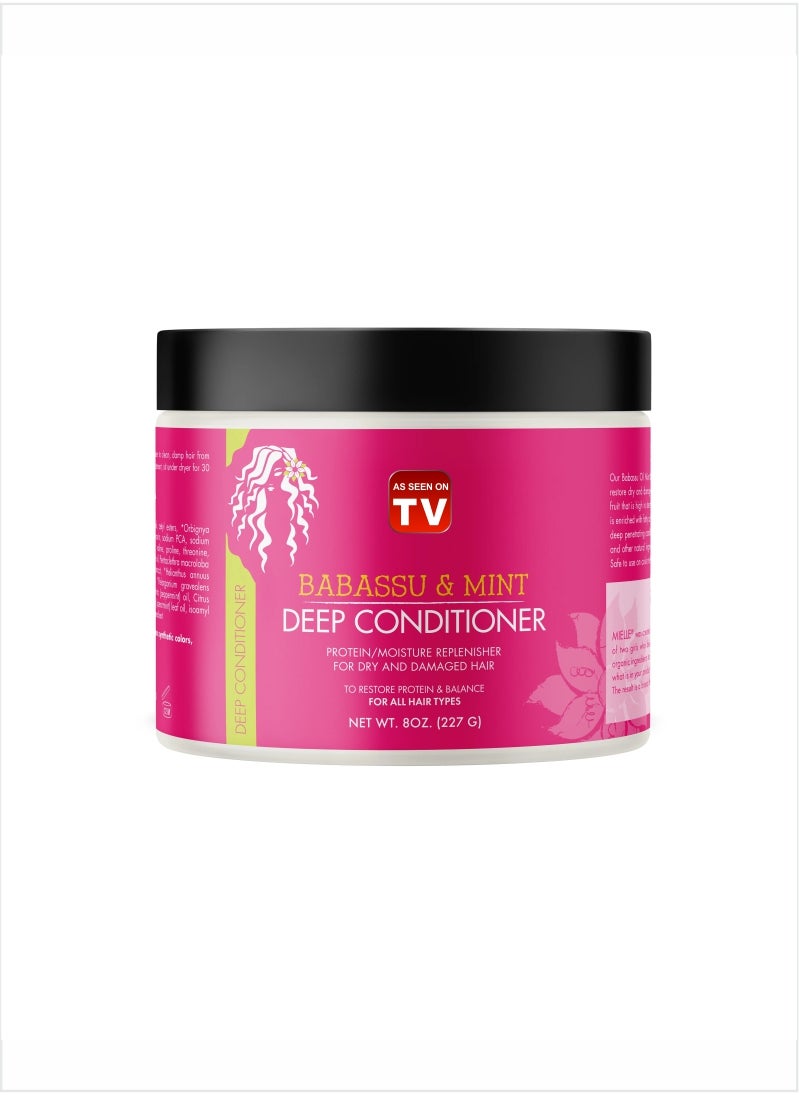 Babassu Oil & Mint Deep Conditioner 27G