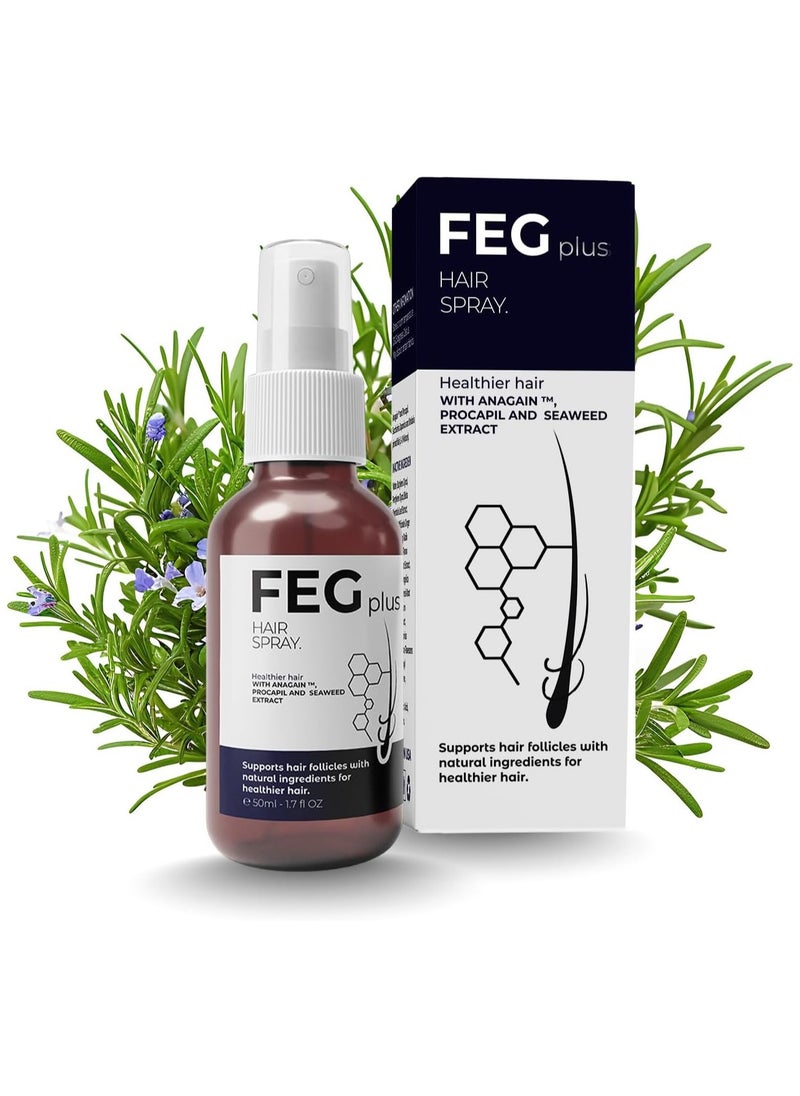 FEGPLUS Rosemary Beard & Hair Growth Spray (50ml)