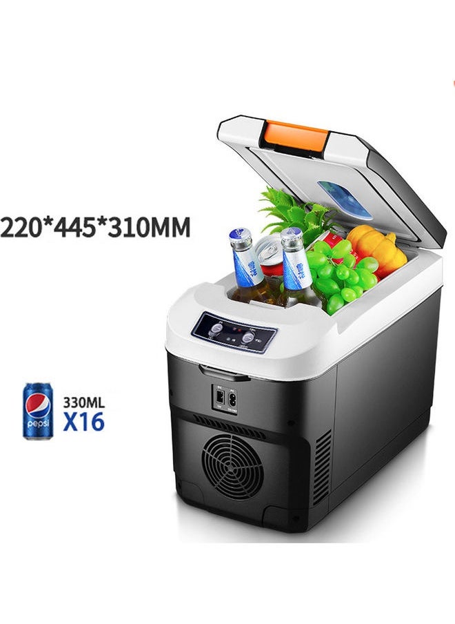 12L Mini 12V Car Refrigerator Heat Fridge Warming and Cooling Vehicle Cooler Warmer 22 x 44.5 x 31cm