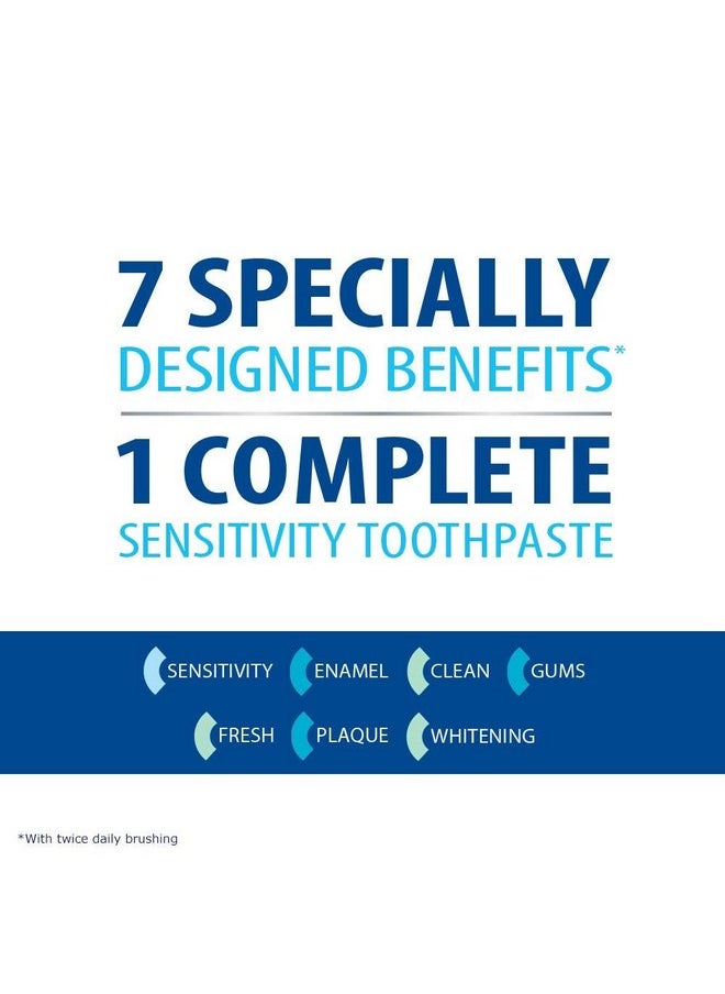 Complete Protection Sensitive Toothpaste For Gingivitis Sensitive Teeth Treatment Extra Fresh 3.4 Ounces (Pack Of 2)