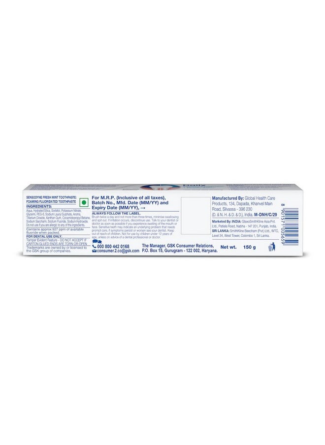 Sensitive Toothpaste 130 G (Fresh Mint)