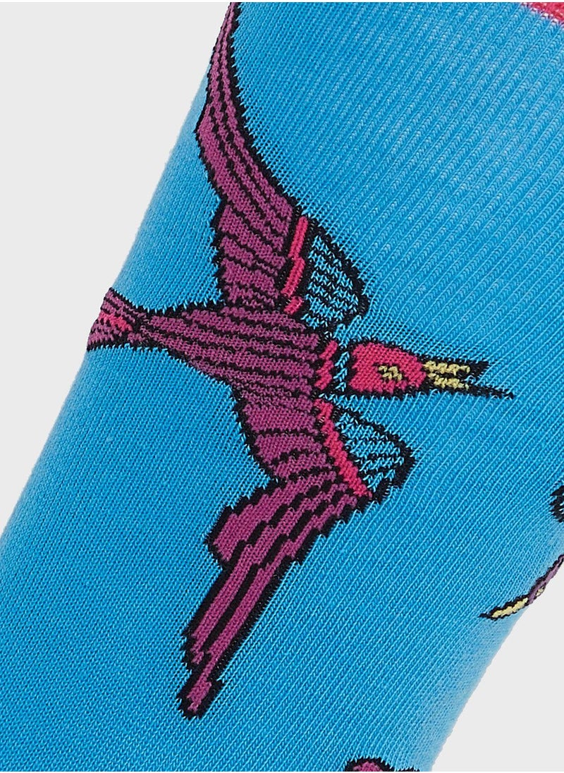 Printed Socks