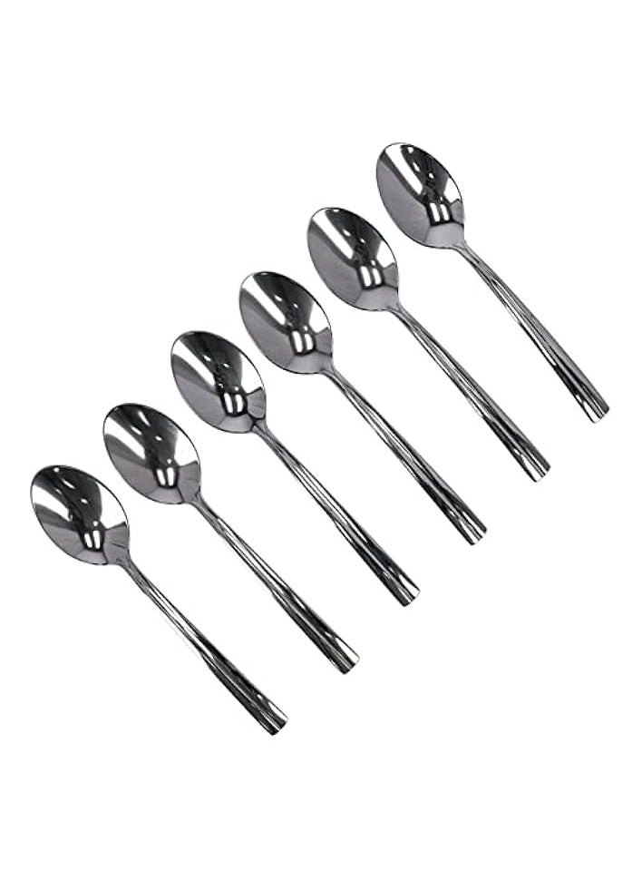 6Pc Stainless Steel Table Spoon