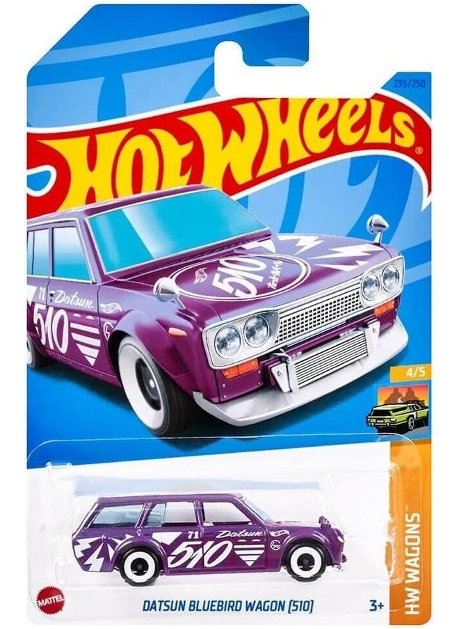 Datsun Bluebird Wagon 510, Hw Wagons 4/5 (Purple)