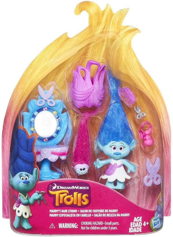 Trolls DreamWorks Maddy's Hair Studio Story Pack