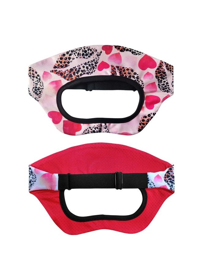 VR Glasses Sweatproof Breathable Eye Mask(Cashew Flowers)