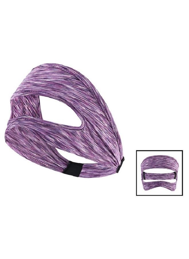 VR Glasses Head-mounted Breathable Sweat-proof Eye Mask(Purple)