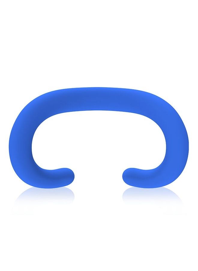 For Apple Vision Pro Silicone Eye Mask Sweatproof Dustproof Replaceable Silicone Case(Blue)