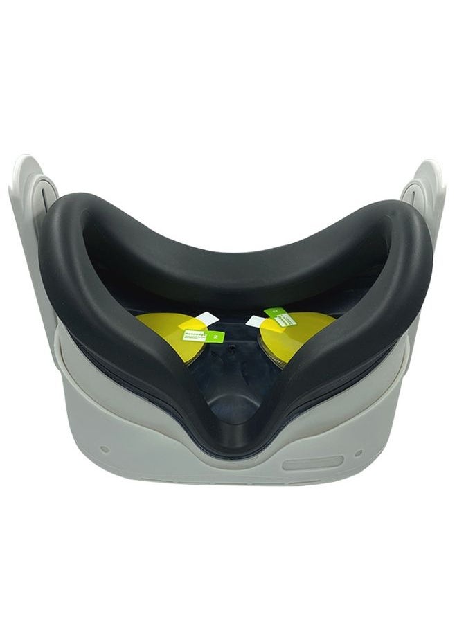 For Meta Quest 3 VR Glasses Film Lens Protective Film(Yellow)