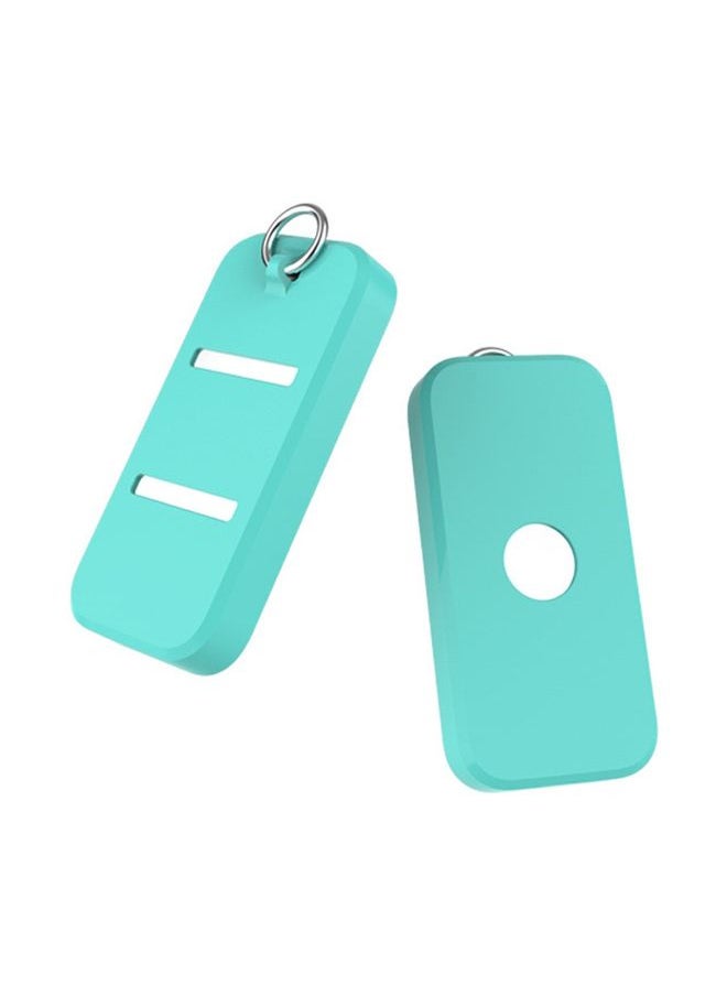 For Apple Vision Pro Accessories Power Silicone Protective Case(Teal)