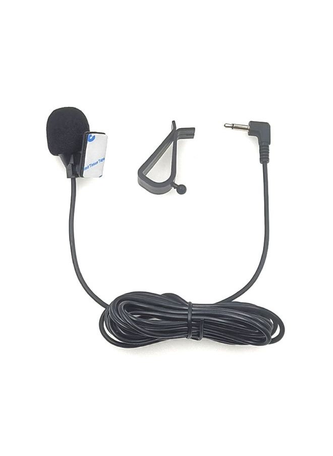 ZJ015MR Mono 2.5mm Angle Head Plug Car Navigation DVD External Paste Microphone, Length: 3m