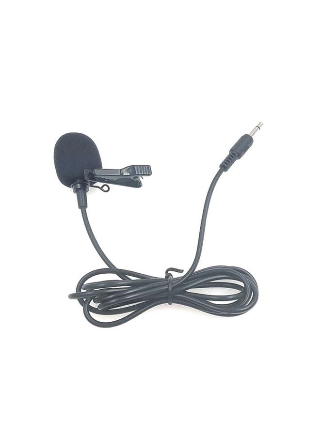 ZJ031MR Mono 3.5mm Straight Plug Tour Guide Megaphone Lavalier Wired Microphone, Length: 1.5m