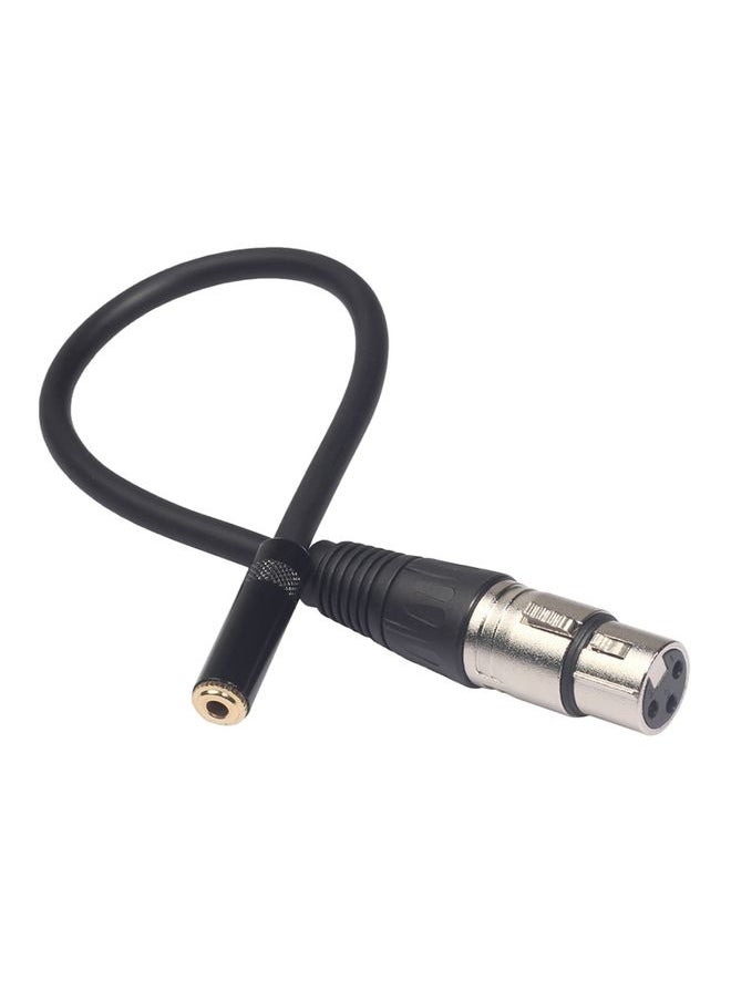 TC227K18-03 3.5mm Female to XLR Female Audio Cable, Length: 0.3m