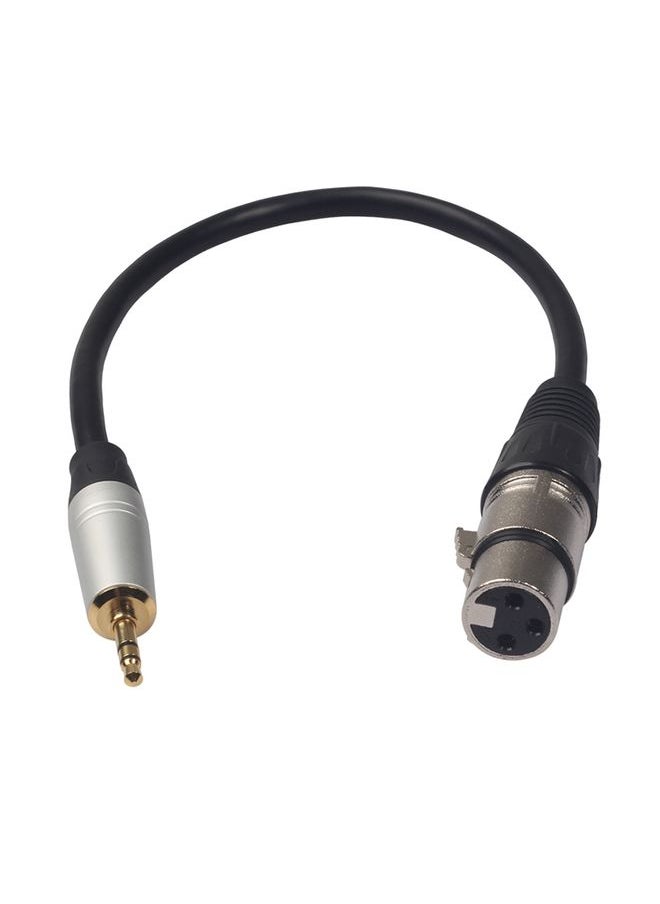 TC210KF183 3.5mm Male to XLR Female Audio Cable, Length: 0.3m