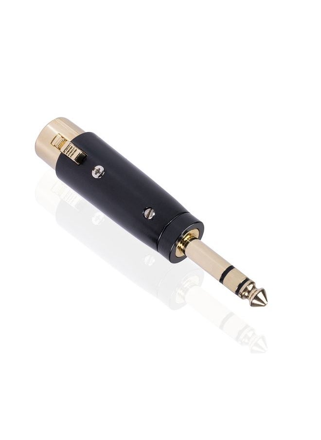 LZ1165G 6.35mm Stereo Male to XRL Female Audio Adapter Microphone Stereo Speaker Connector