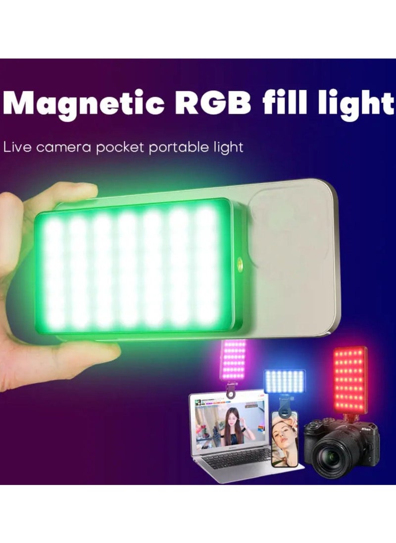 LUZ DE Mobile Camera Universal RGB LED M20 - Black