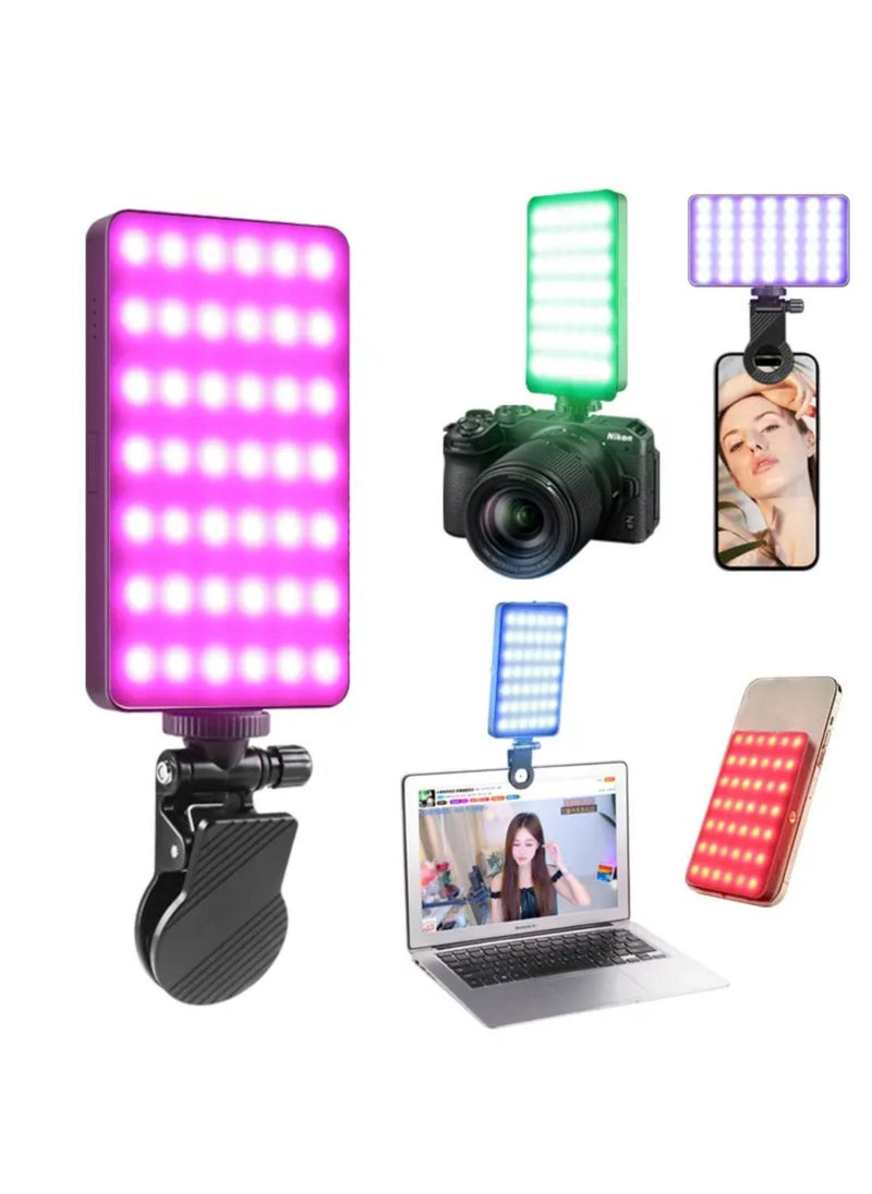 LUZ DE Mobile Camera Universal RGB LED M20 - Black