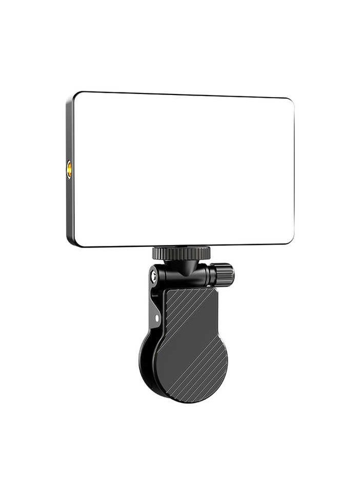 M12 Rechargeable Square Photography Phone Clip LED Fill Light Streaming Makeup Webcam Lighting Zoom Call Pocket Video Light